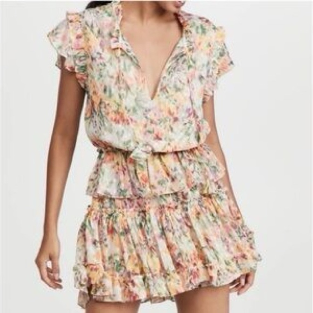 Floral Ruffle Dress - Picture 3 of 5